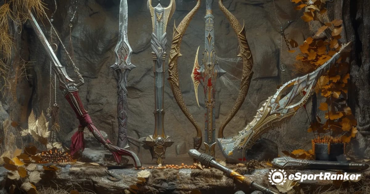 Legendás fegyverek keresése a Enshrouded: Helyszínek, Kihívások és Jutalmak részben